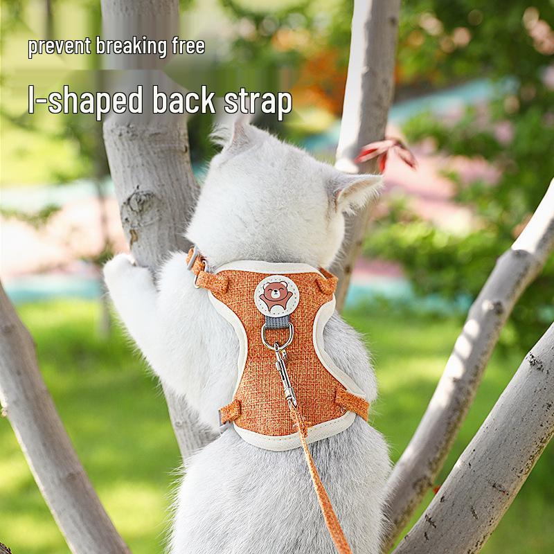Cross-Border Pet Vest-Style Anti-Escape Harness for Cats & Small Dogs