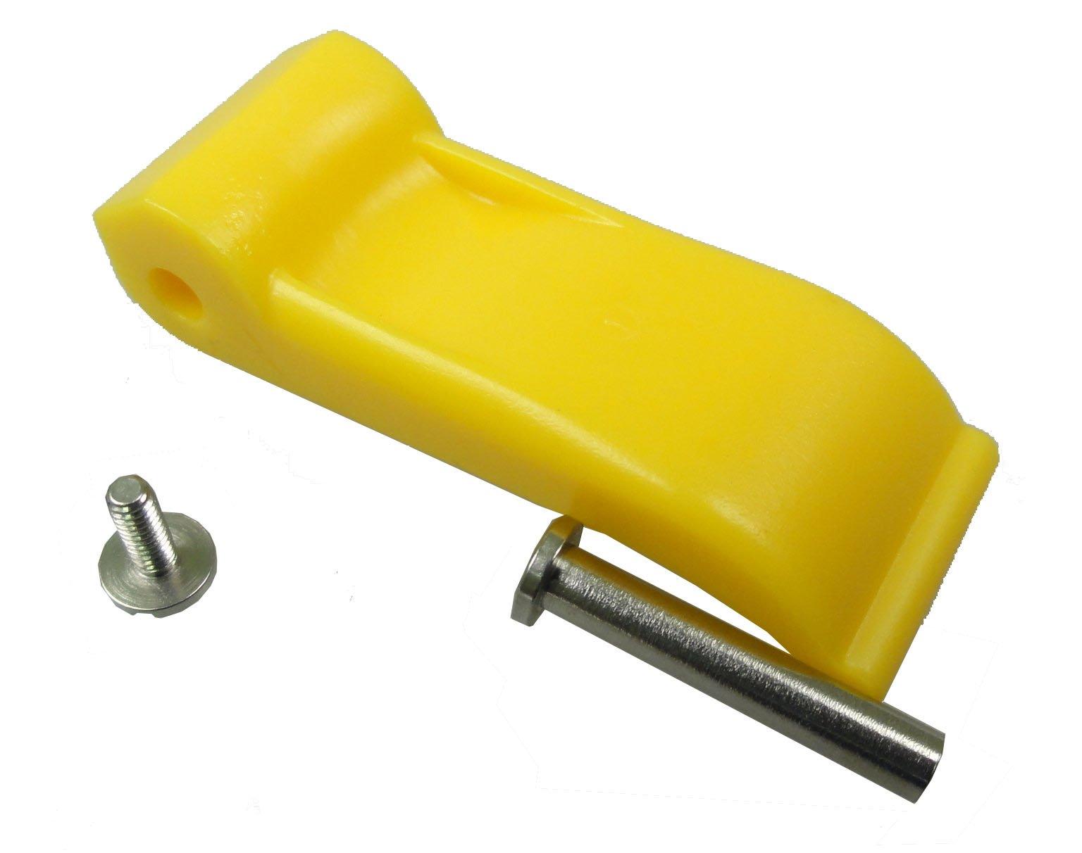 

Shinwa Sokutei Parts Stopper Lever 2 Yellow Nobisuke Type 82101 One-way жовтий