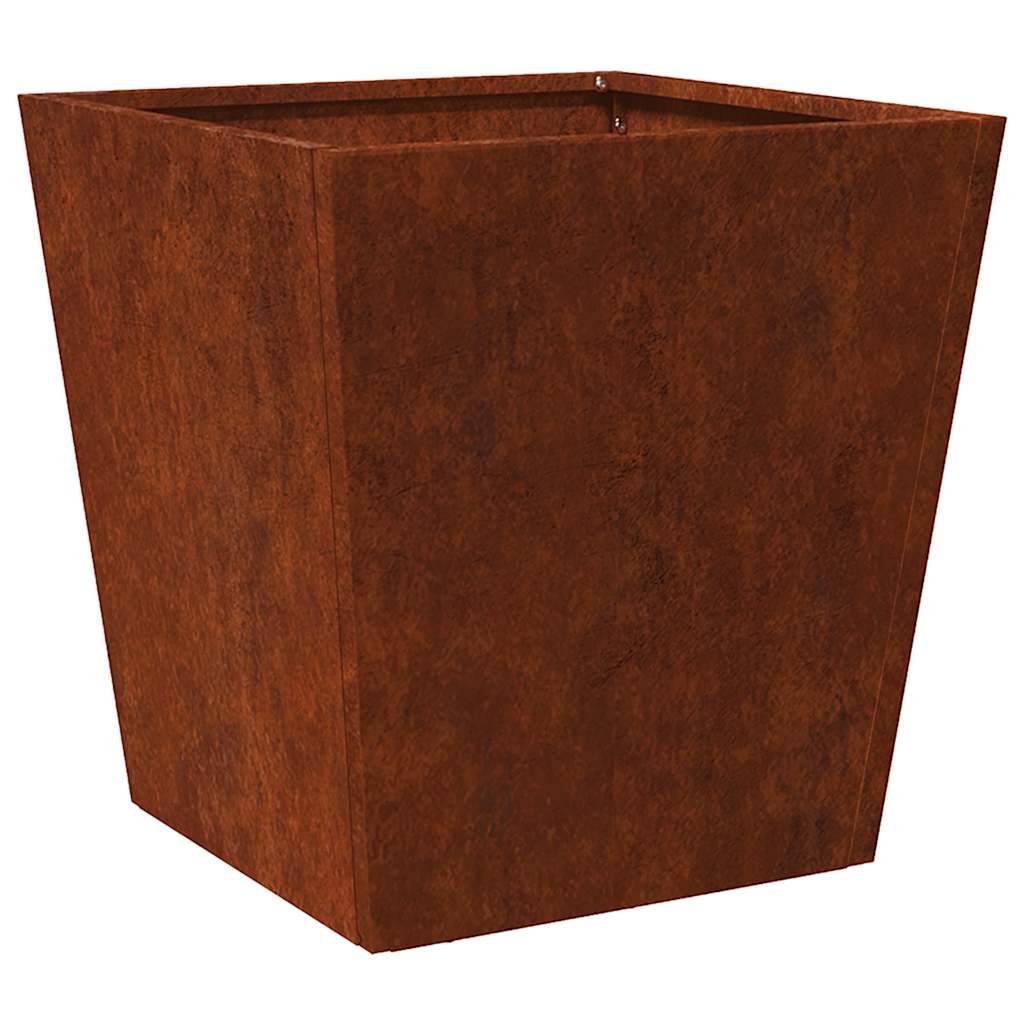 Plant Pot 40x40x40 Cm Weatherproof Steel