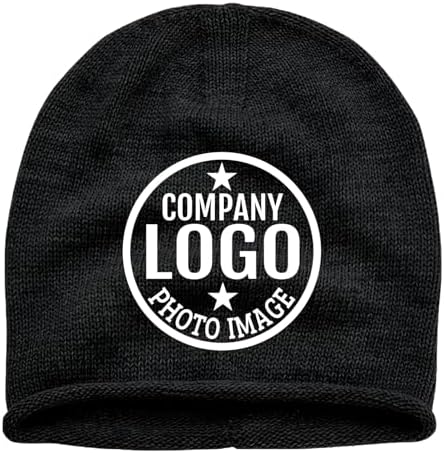 Custom Unisex Beanies with 3D Embroidery Personalized Logo Winter Hats-100% Acrylic Common Fabric