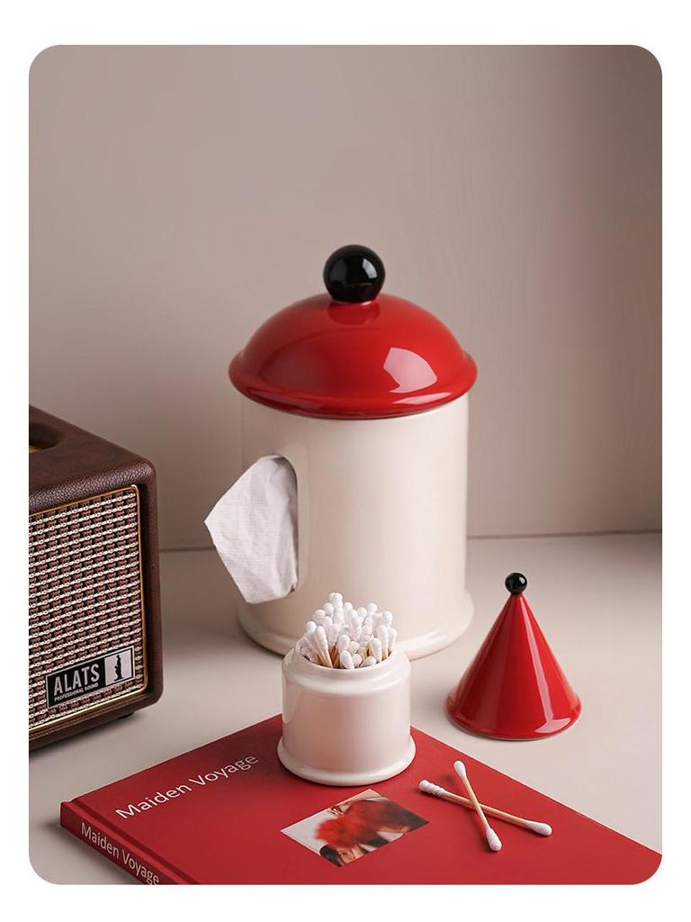 Beihanmei Vintage Style Decorative Toothpick Holder - High-End Creative Home Ornament