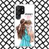 Mom Baby Girls Phone Case for Samsung Galaxy S26 S25 Edge S24 S23 Ultra S22 Plus S21 FE S20 + Soft Cover Print Fundas Galaxy S25