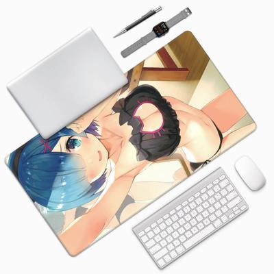 Keviners Mauspad Rem Ram Mauspad Gaming Anime Wasserdicht 40 x 75 x Leben in einer anderen Anti-Rutsch-Größe 0,3 cm (ReZERO -Starting World2)
