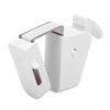 Snap On Door Safety Lock Work with Door Knob Lever Handle Childproof Safety Lock Toddler Pet Proof Simple Install