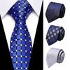 Business Tie Adjustable Firm Stitching Embroidery Lightweight Groom Tie Decorative Multi Styles Dot Striped Wedding Tie Party Tie