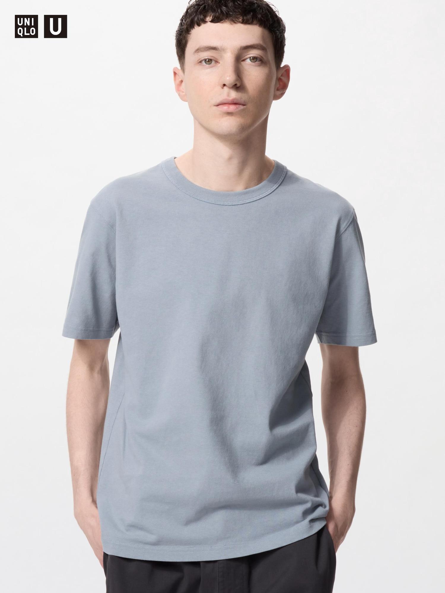 

Футболка Uniqlo Japan с круглым вырезом и коротким рукавом 63 BLUE/L