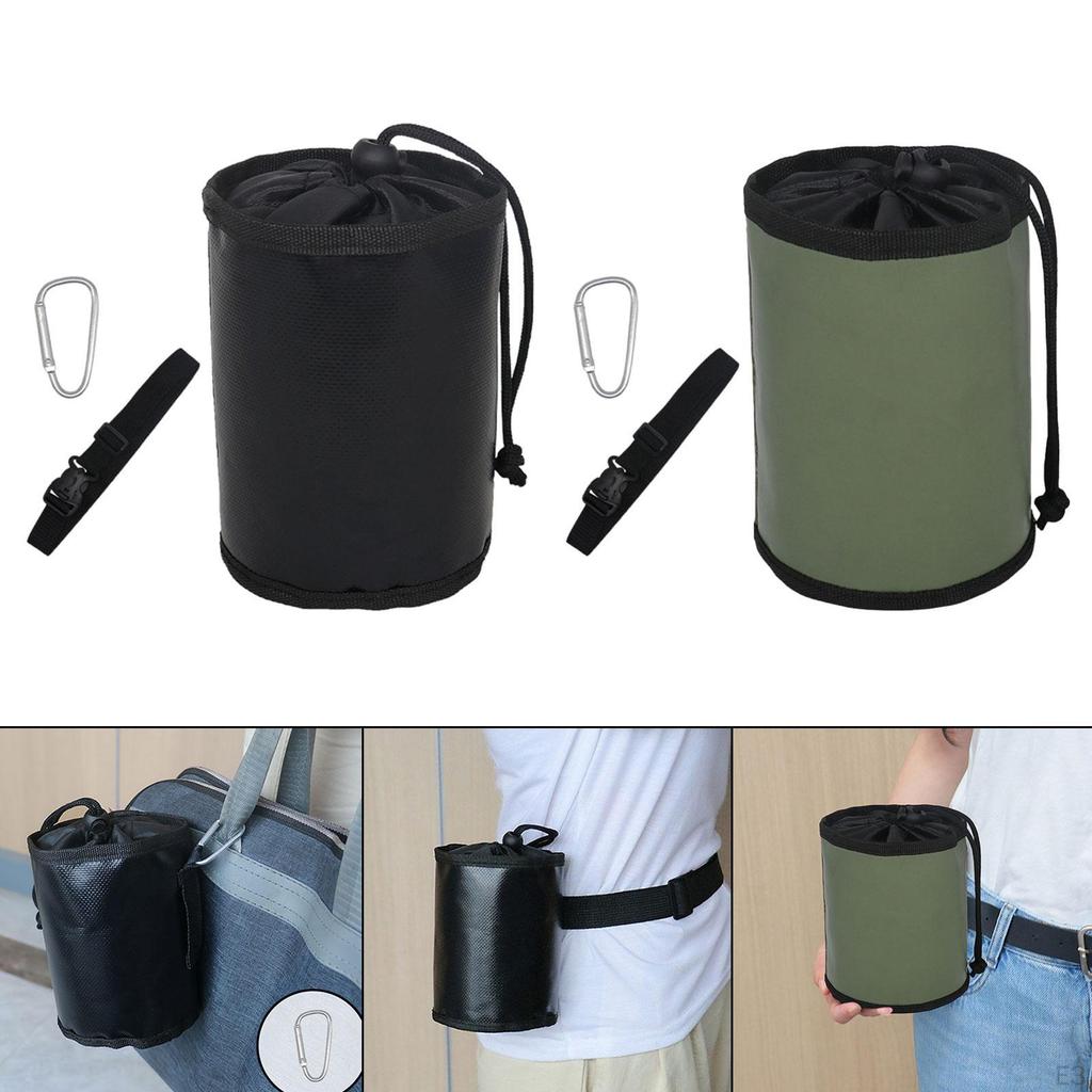 Mini Tool Bucket 10x15cm Compact Pouch for Mechanics Gardener Technicians