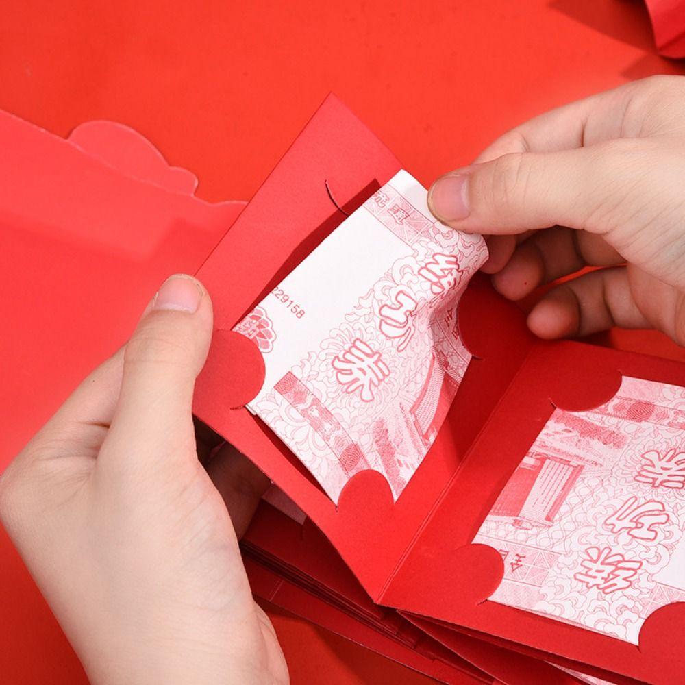 Dragon Pattern Red Envelope Luck Money Bag Money Bags Chinese HongBao Wedding Birthday