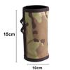 Outdoor Camping Picknick Kassettenkocher Aufbewahrungstasche Gaskartusche Schutzhülle Camo Tragbar Luftflasche Hülle Aufbewahrungstasche