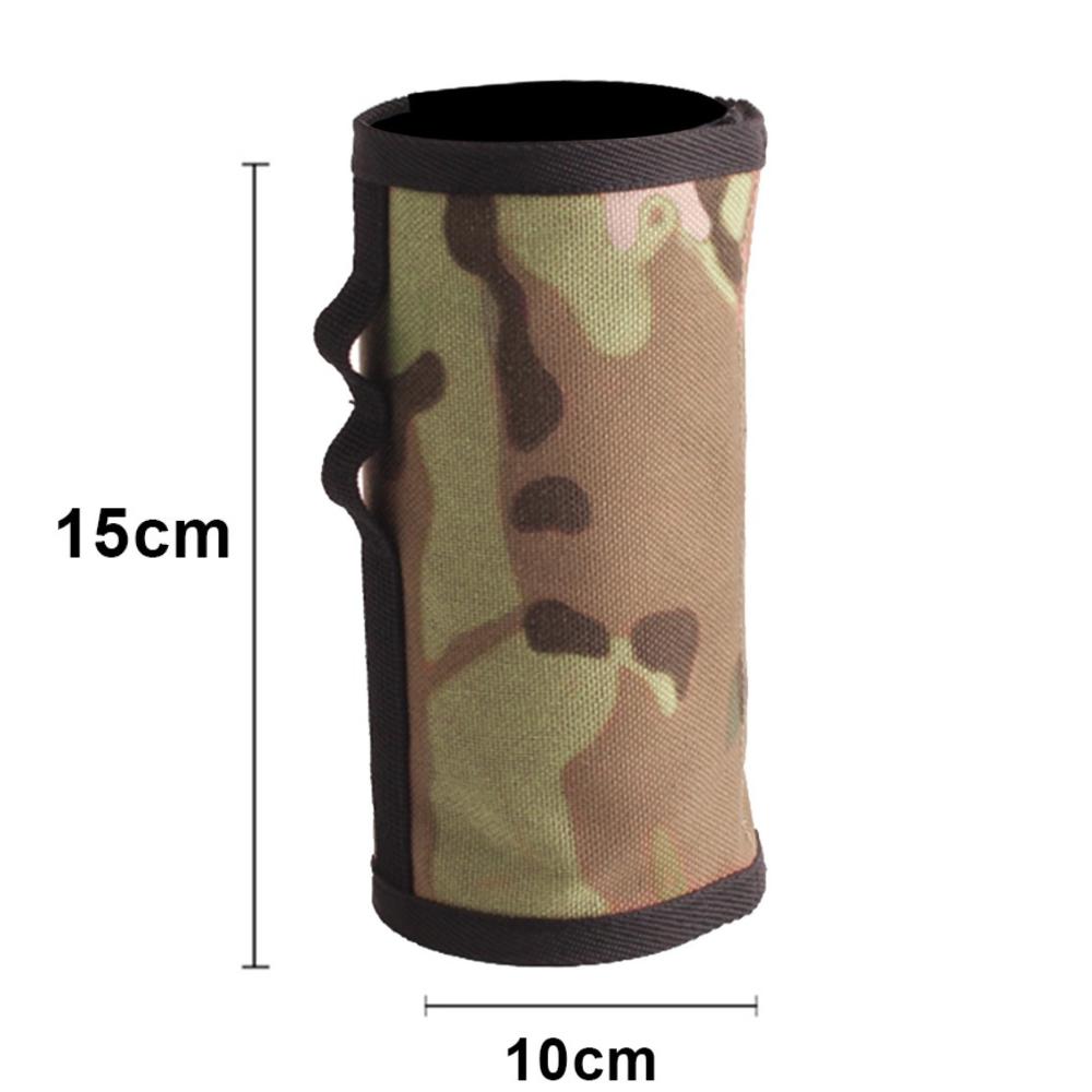 Outdoor Camping Picknick Kassettenkocher Aufbewahrungstasche Gaskartusche Schutzhülle Camo Tragbar Luftflasche Hülle Aufbewahrungstasche