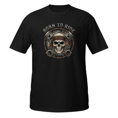Born To Ride Biker Style Tee