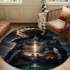 Cloud's Fantasy Journey Game Round Mat Home Decor, Chair Rug For livingroom,Bedroom, Doormat Home Decor Birthday Gift Christmas Gifts