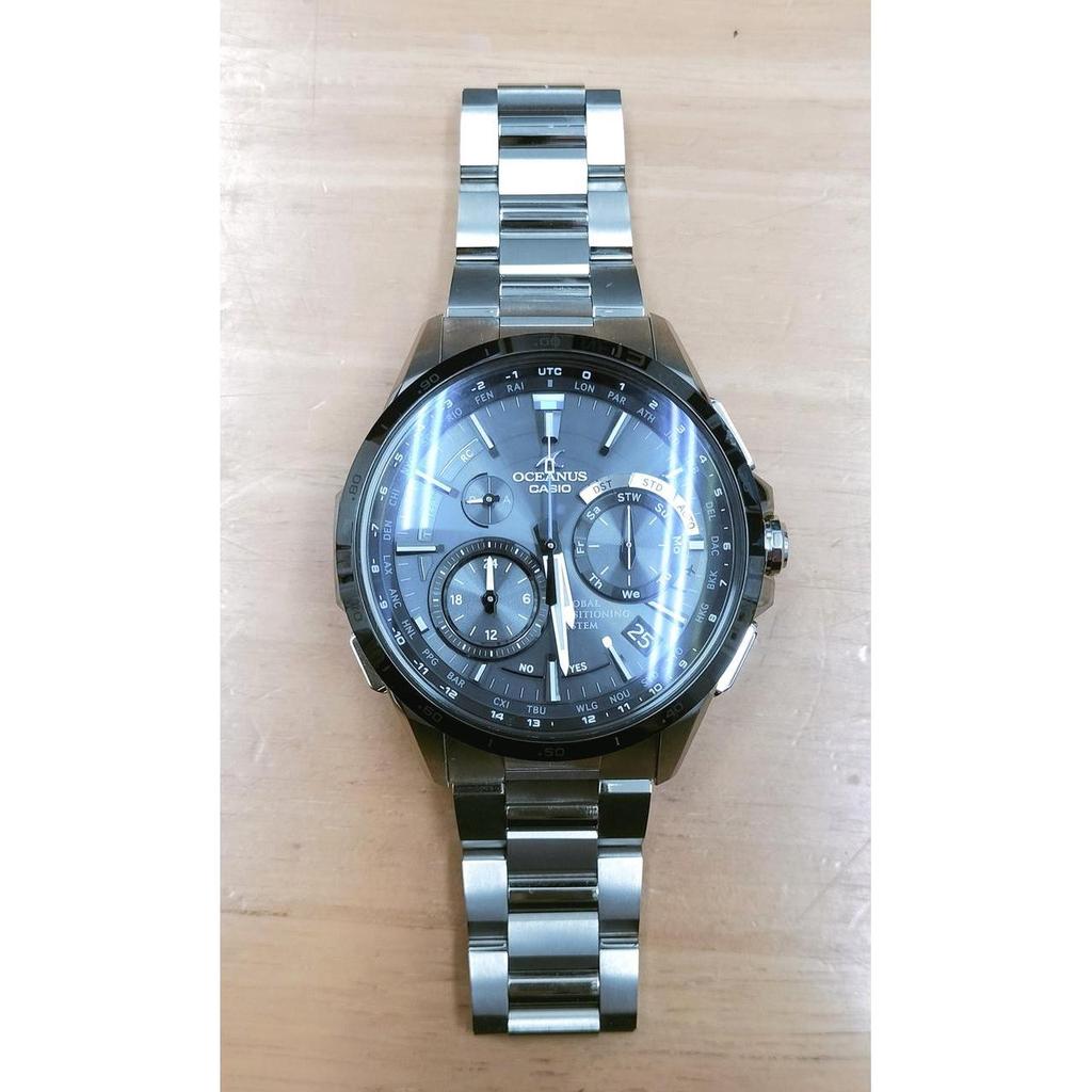Used CASIO OCEANUS OCW-G1000 Quartz Analog Watch