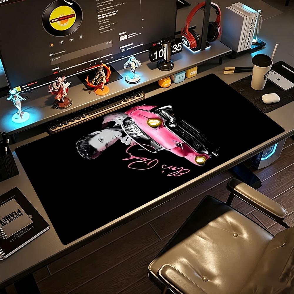 Elvis Presley Großes Mauspads Gaming Laptop Mauspads Schreibtischmatte Rutschfeste Gummibasis Perfekt für Büro Laptop Gaming Setup