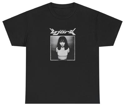 T-shirt Bjork Musique Pop Y2K Ventilateur Japonais PJ Harvey Kate Bush The Sugarcubes Tee