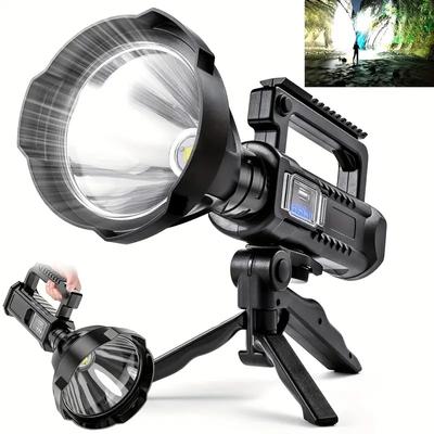 Lampes de poche LED rechargeables haute puissance Lampe d'éclairage ultra longue distance Projecteur XHP120 Lampes de poche puissantes Lampe de travail