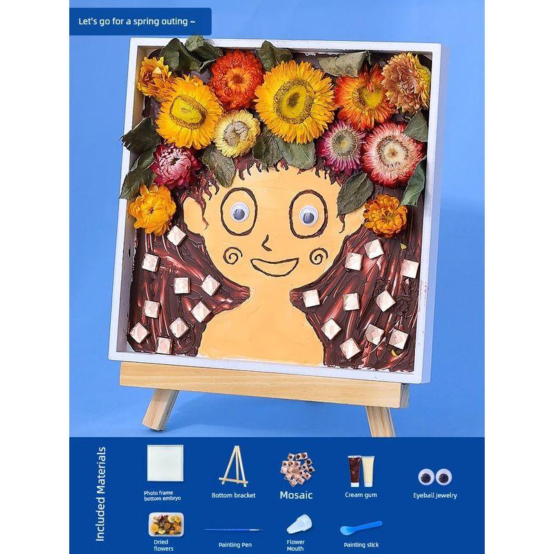 

Мозаика из ракушек Хэллоуин Поделка Сделай сам Материал Let s go for a spring outing