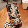 Butterfly flower pattern Phone Case For Samsung Galaxy S26 S25 S24 S23 S22 S21 S20 Ultra Plus FE 5G Black Soft TPU