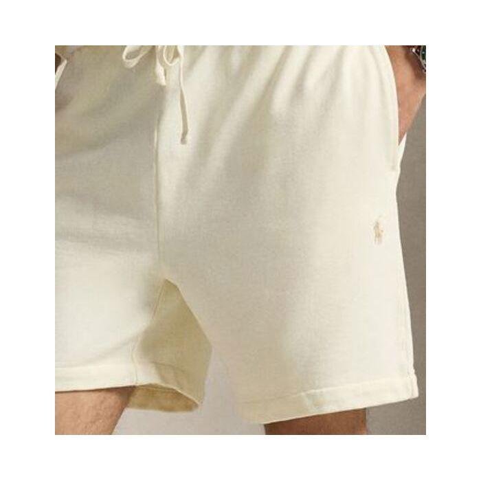 Ralph Lauren Short en molleton bouclé homme clubhouse cream L