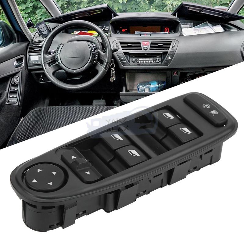 6554YH 6554.YH Elektrischer Hauptschalter für Fensterheber für Citroen C4 Grand Picasso 2007-2014 96639383ZD Autozubehör