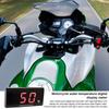 Motorcycle Water Temperature Meter Gauge Water Temperature Thin Meter Accessory With LED Light For Racing Cars Racing Scooter