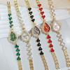Fashion Accessory Heart Bracelet Watch Waterdrop Shaped Case Women's Quartz Watch  Daily Use