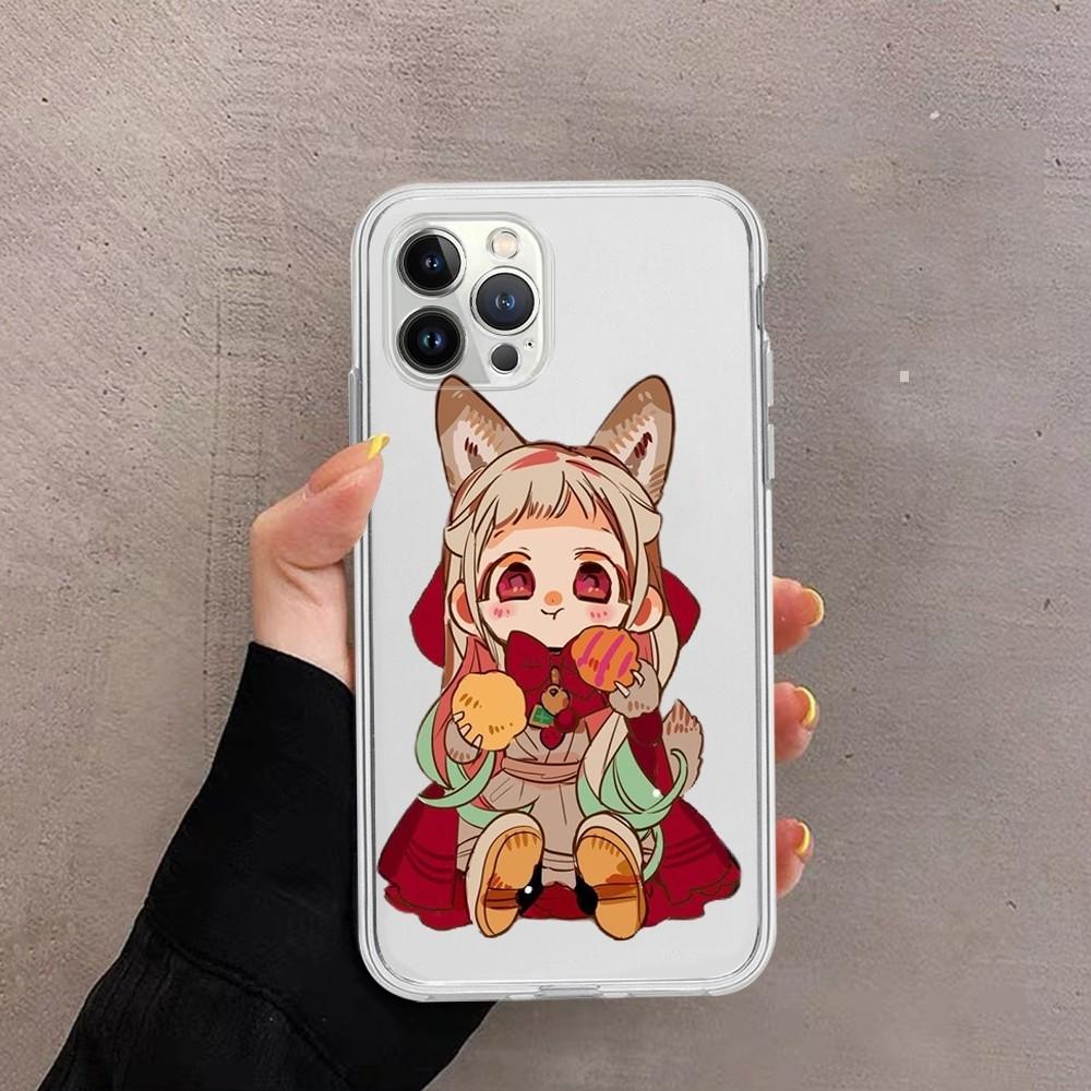 Hanako Kun Yashiro Anime Phone Case For iPhone 15 13 14 Pro Max XS XR 12 11 Pro 13 Mini 6 7 8 Plus Soft Clear Back Cover