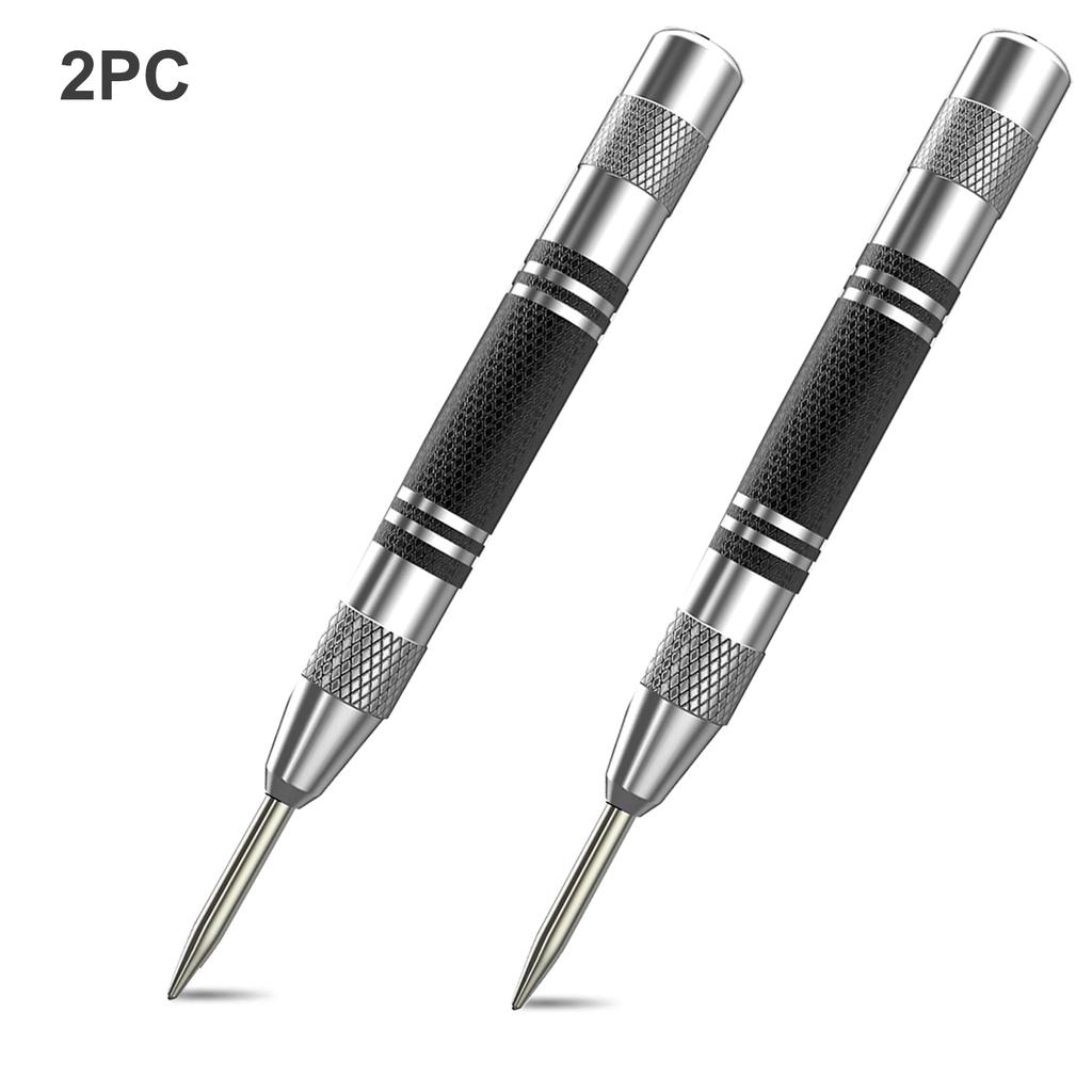 Automatic Center Punch Kerner Woodworking Metal Puncher Steel Hole Self Pin Mark Spring Loaded Dent Marker Hand Tool Carpenter