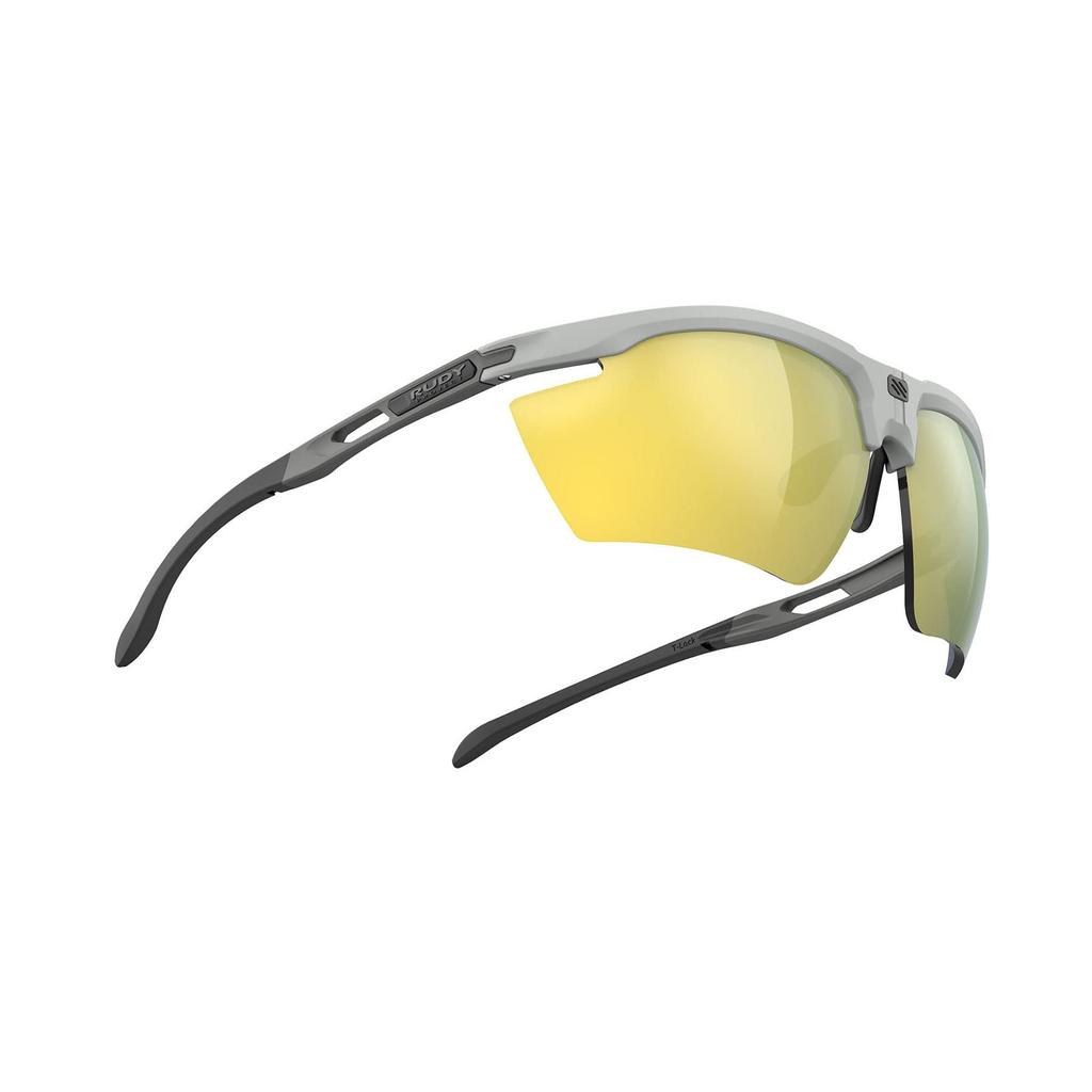 Sports Sunglasses MUGNUS Light Laser Yellow Lens Lens 46mm [RUDYPROJECT] Gray/multi Width 75mm, Height