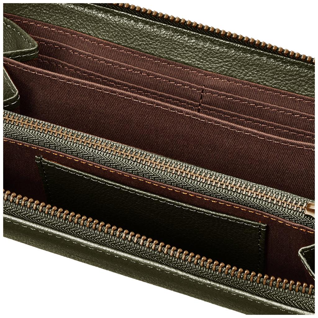 Mozu Wallet No. 86121 Women's Green One Size