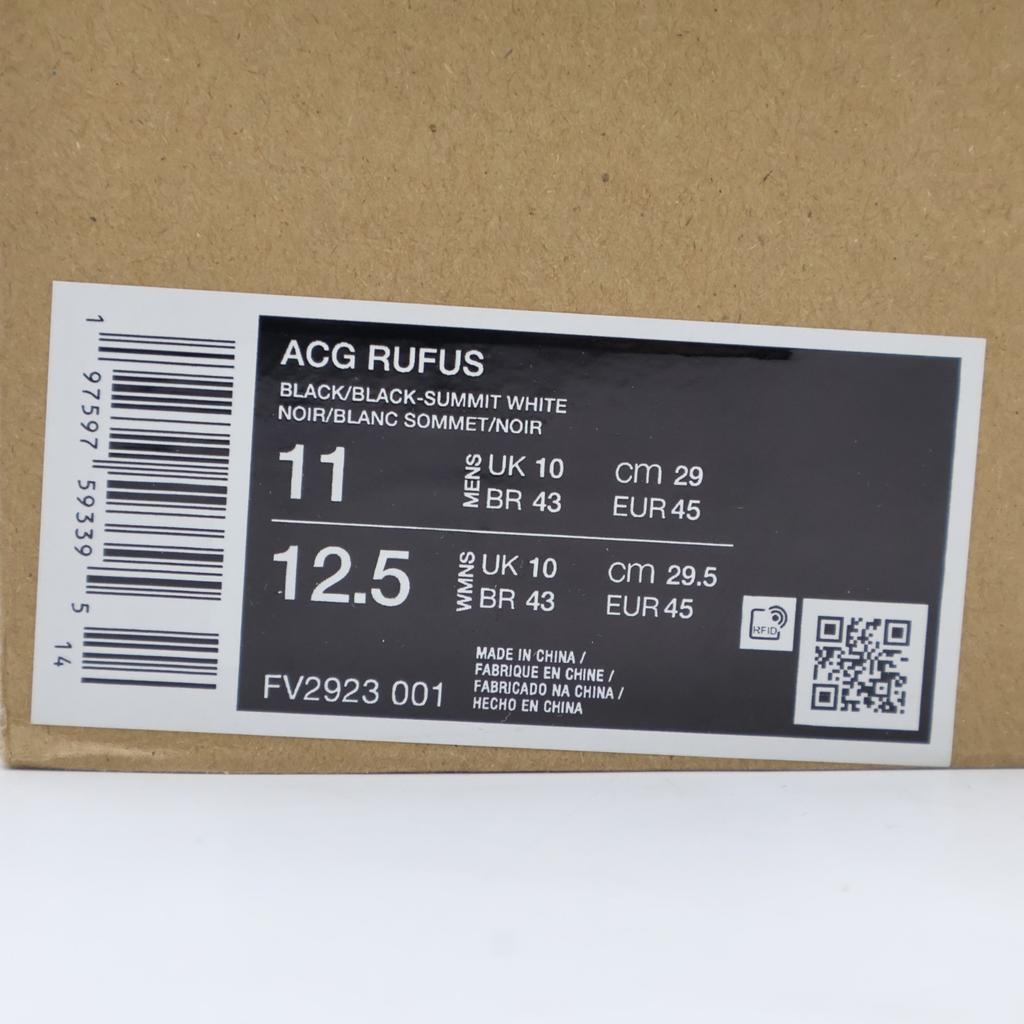 FV2923-001 Nike ACG Rufus Dreifach Schwarz (Herren)