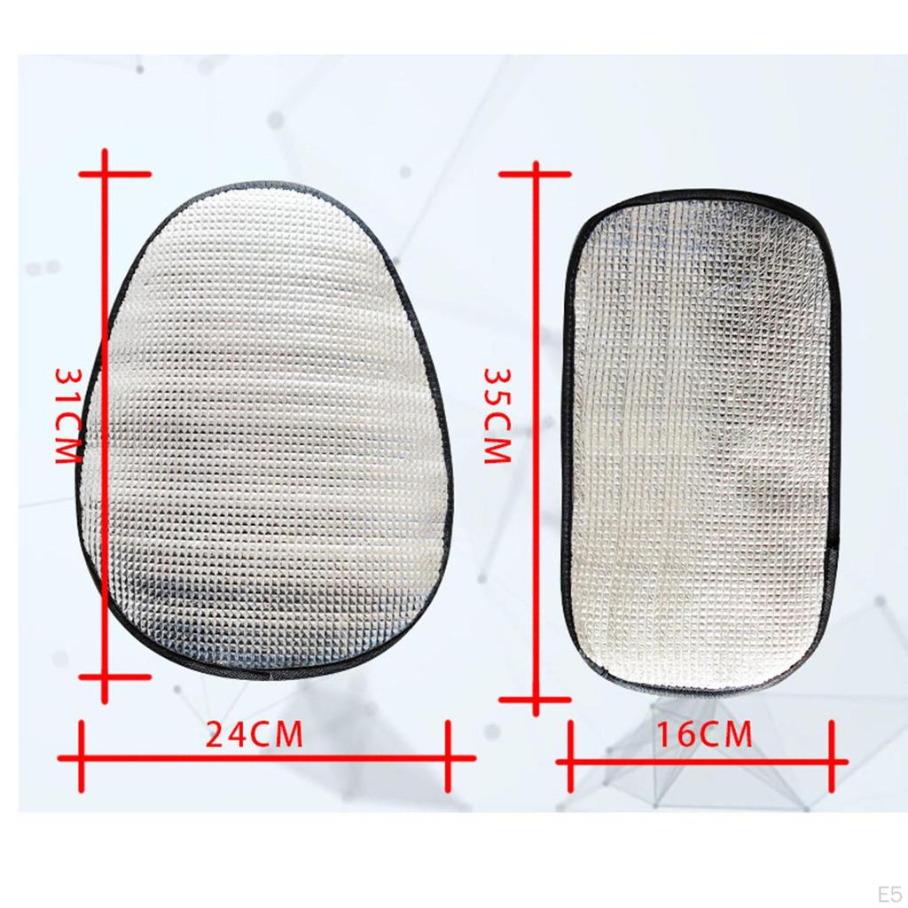 Comfort Electric Bike Seat Cushion with Sun Protection