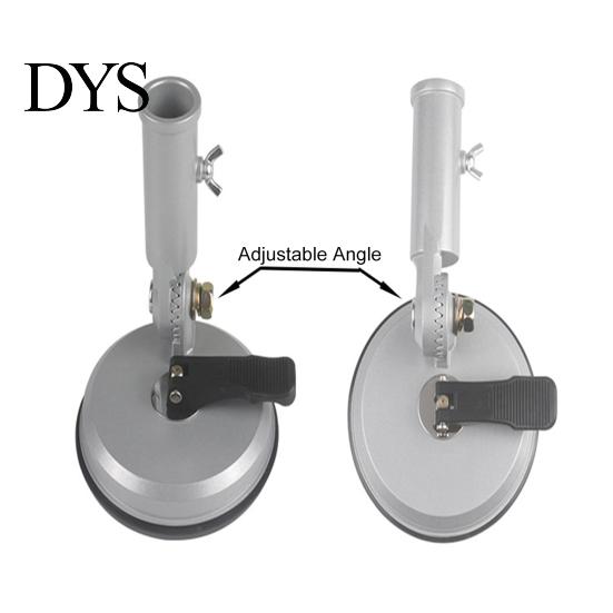 Flag Mount RV Flagpole Base Damage-Free Installation Aluminum Easy Alloy Pole Versatile Outdoor Decor