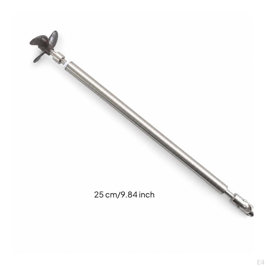 Drive Shaft with Propeller and Universal Joint Stainless Steel RC Boat 4mm 10cm5cm