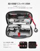 tomtoc Gadget Pouch Accessory Large Compatible with MacBook Mobile SD PC Multipurpose Ideal for Business and Home Black Bag, Capacity, Adapter,