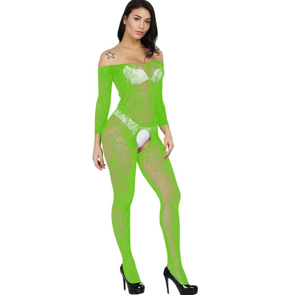 400 Styles Women Sexy Open Crotchless Fishnet Bodystockings Plus Size See Through One-pieces Body suits Erotic Adults couple Sex Toy Costumes Lingerie