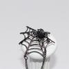 Spiders Net Brooches Pin Spiders Net Lapel Pin Brooch Halloween Costume Accessories Statement Jewelry for Women Men