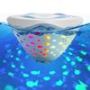 Floating Pool Light LED Fish Pattern Projection Lamp IP67 Waterproof Bathtub Lights with 4 Color Lights 6 Light Modes