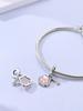 Charms Plata Heart-Shaped Bow Perfume Bottle Beads Copper Plated Fit Copperoriginal Bracelet For Jewelry Making Diy Charm
