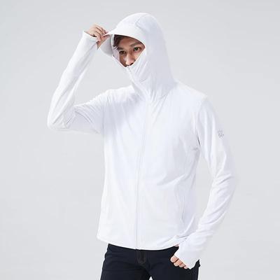 Haine de vară cu protecție solară UV pentru piele, pentru bărbați, îmbrăcăminte sport cu glugă, ultralight, UPF 50+, jachete casual vânt pentru bărbați