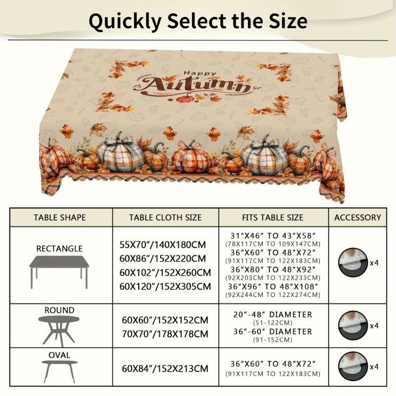 Creative tablecloth, home dining table, dustproof, festive restaurant atmosphere, decorative tablecloth