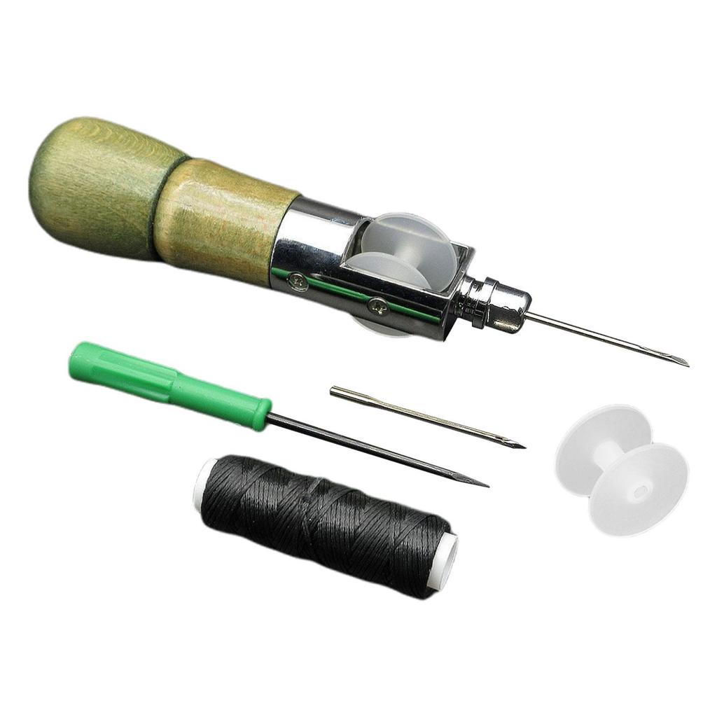 Sewing Awl Thread Kit DIY Craft Shoemaker Stitching Repair Tools