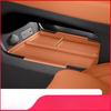 For Leapmotor C10 C16 2024 2025 Center Console Storage Box Car Central Lower Layer Tray TPE Organizer Accessories Tidying