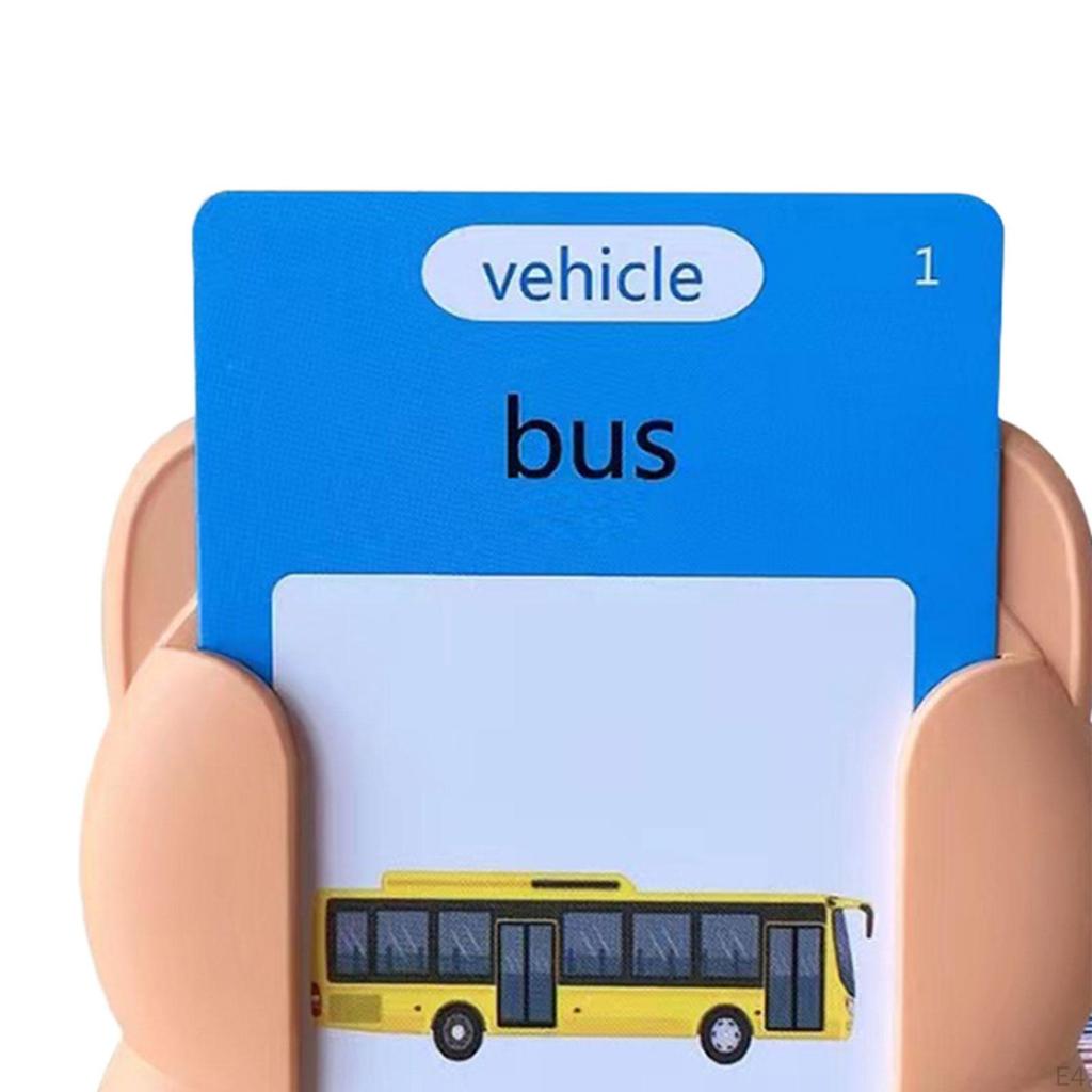 Talking Flash Cards Learning Machine Baby Kids Birthday Gifts Pocket Speech Kindergarten English