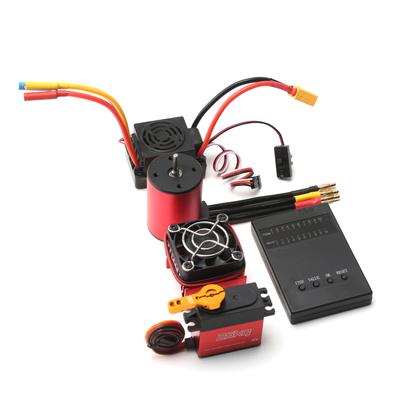 S3650 4300KV Brushless Motor 60A Brushless ESC XT60 Plug 25KG Servo Programming Card Heat Sink