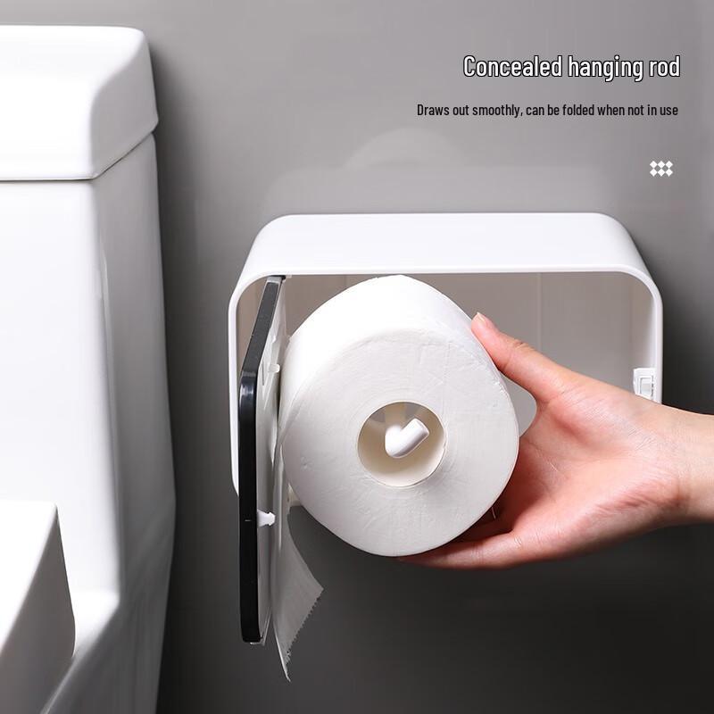 ecoco Waterproof Tissue Holder with Storage Shelf