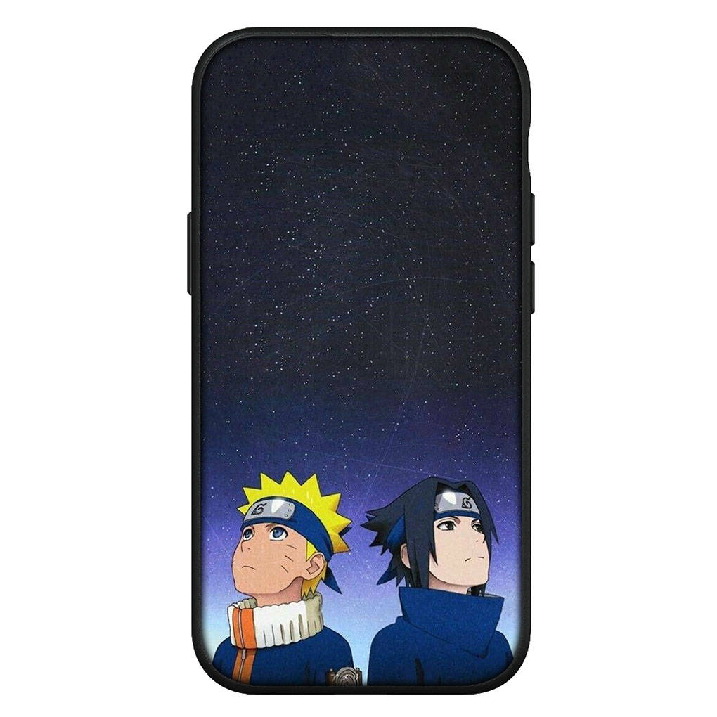 Cover for iPhone 16 15 Xiaomi Redmi Note 14 13 12 11 Pro Max X 16e Samsung Galaxy S25 S24 S23 Moto OPPO Huawei Cartoon Uchiha Sasuke Naruto Phone Case