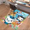 Custom personalization Octonauts Print Area Rug - Soft, Washable Non-Slip Indoor Mat,Living Room,Home&Office Decorative Rug