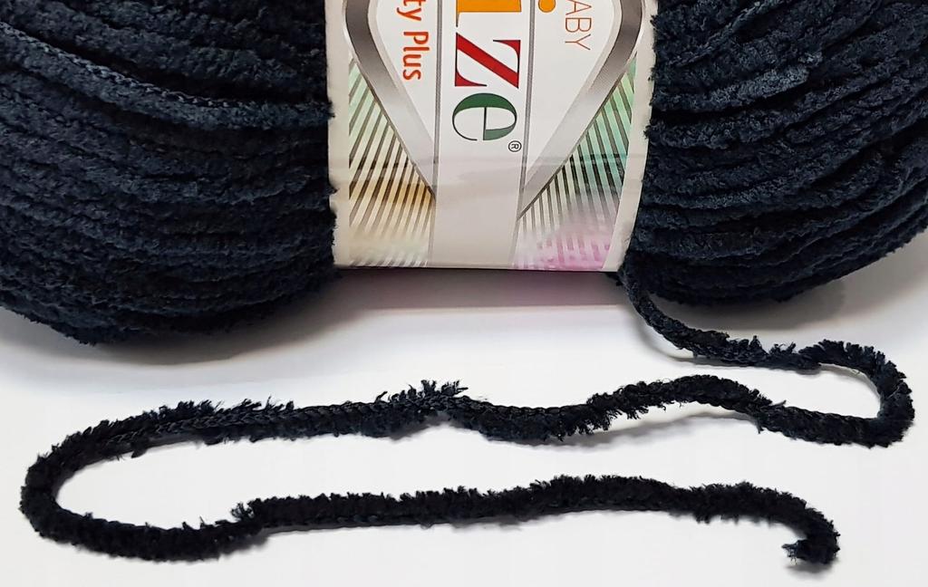 Alize baby Softy Plus dolphin yarn black 60
