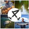 Fishing Rod Adjustable Multi Functional Shoulder Bag Straps Fly Rod Holder Belt Back Harness Diving Material